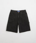 Butter Goods Rivet Denim Shorts in Washed Black