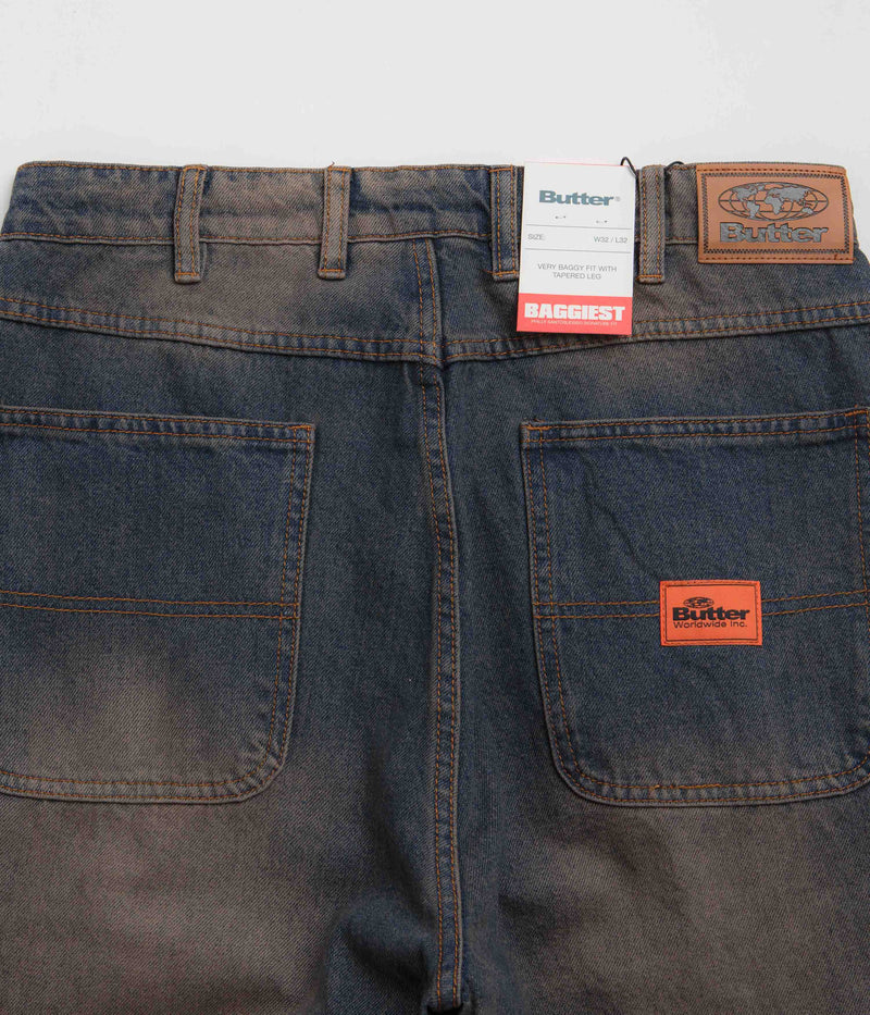 Butter Goods Santosuosso Jeans in Dark Navy Tint