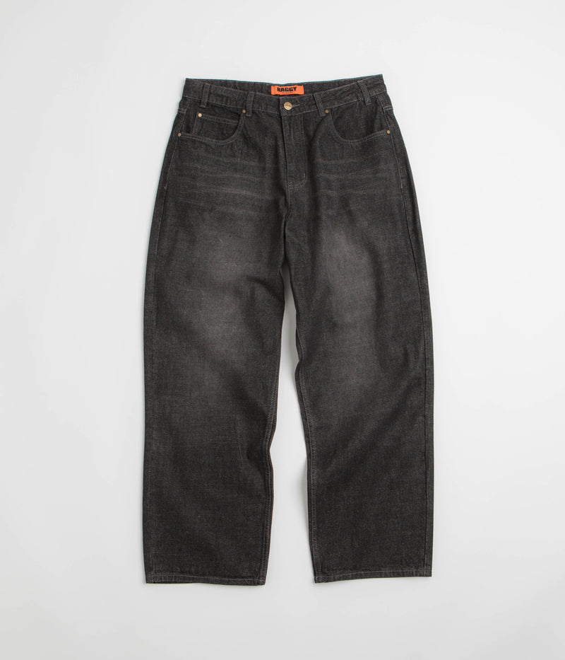 Butter Goods Scorpion Stitch Jeans in Slub Black