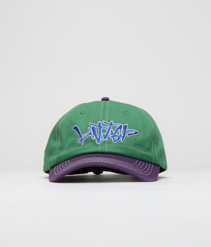 Butter Goods Scratch Cap in Forest and Purple