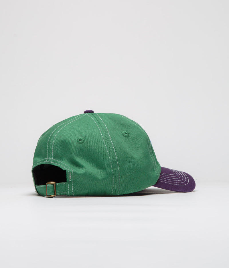 Butter Goods Scratch Cap in Forest and Purple