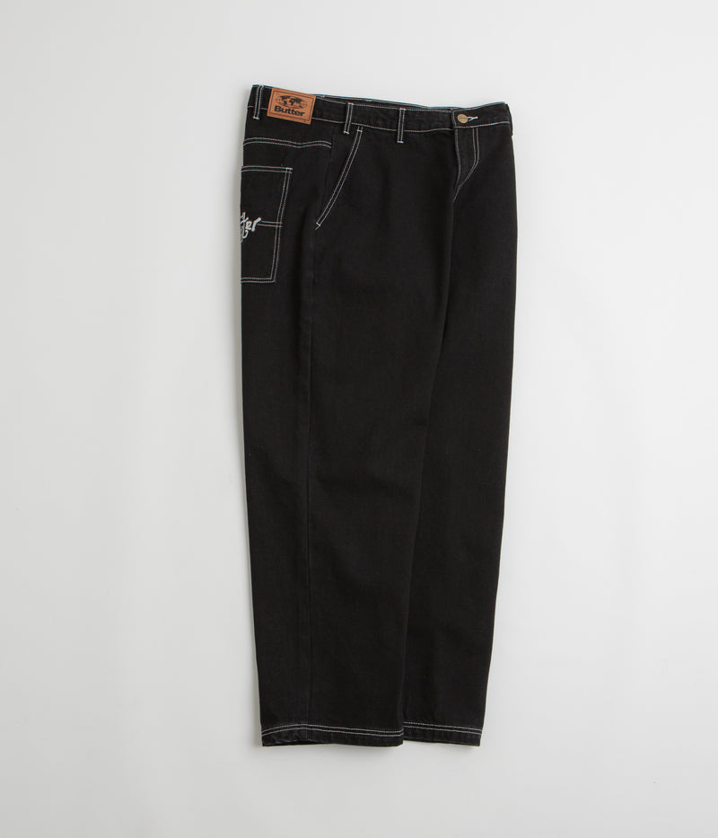 Butter Goods Scribble Jeans in Washed Black