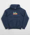 Butter Goods Snail Hoodie in Navy