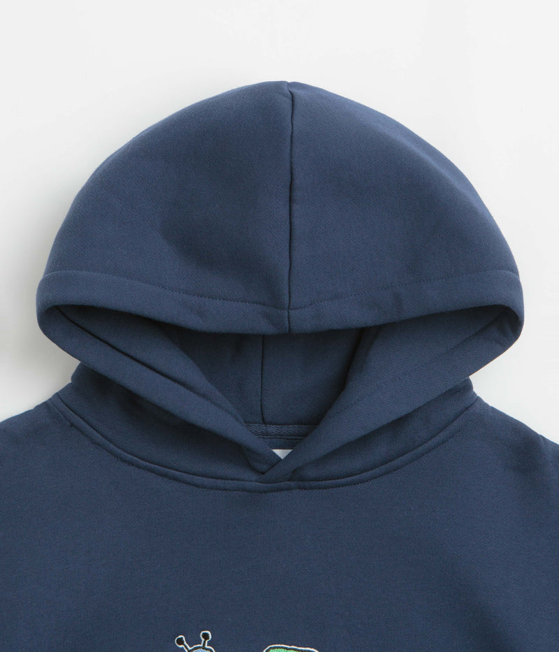 Butter Goods Snail Hoodie in Navy