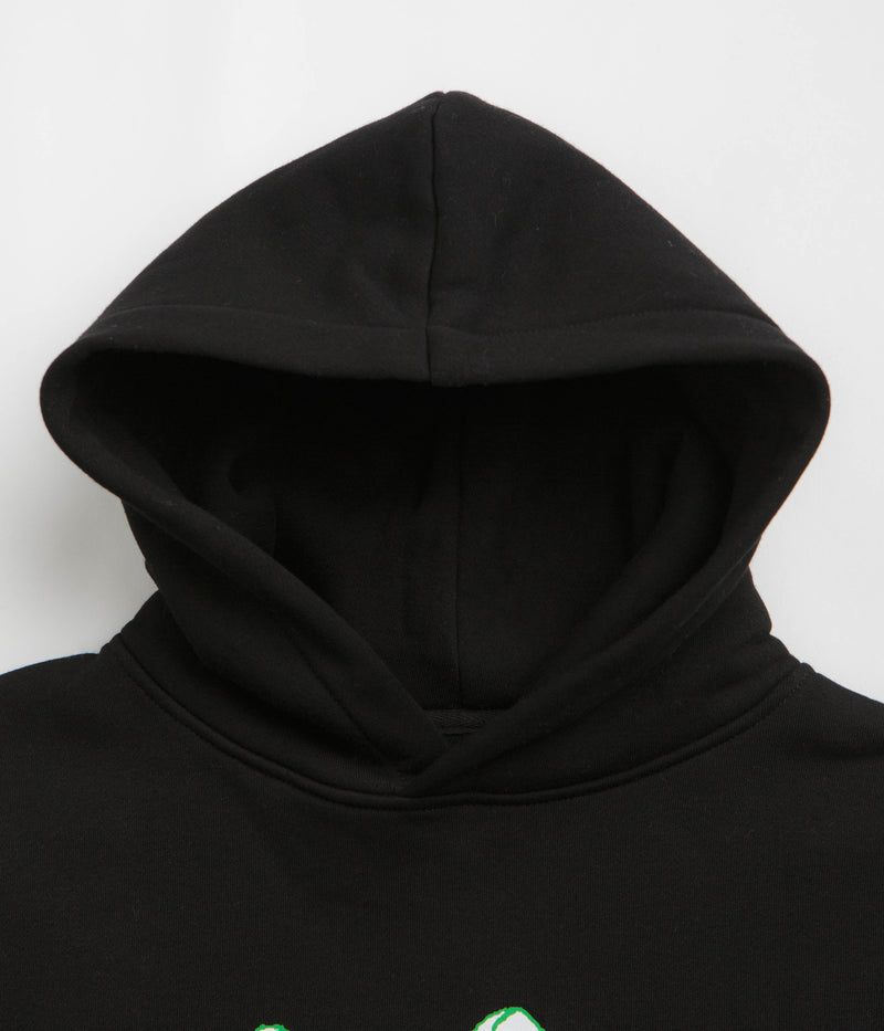 Butter Goods Steppin' Logo Hoodie in Black