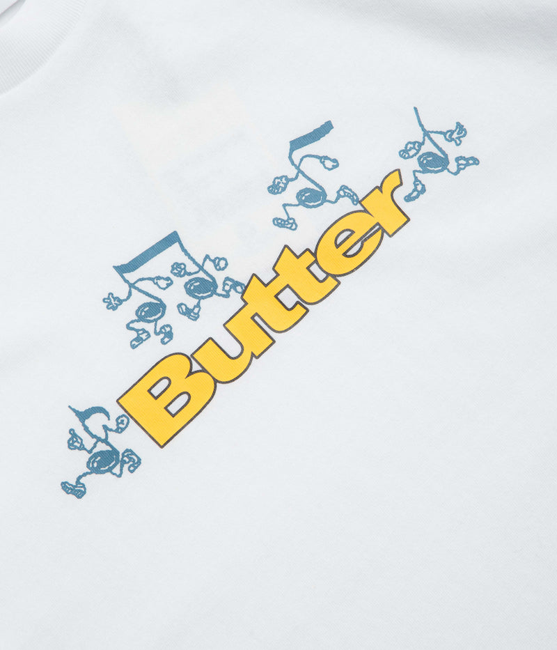 Butter Goods Tempo Logo T-Shirt in White