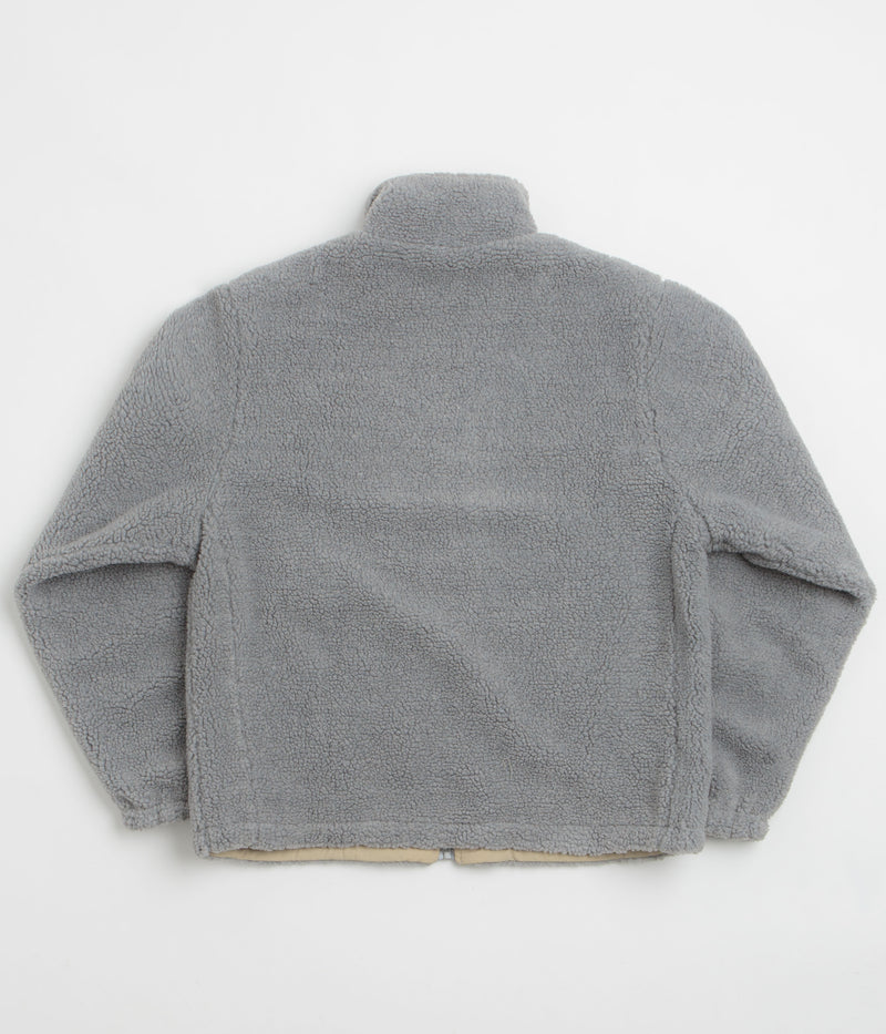 Butter Goods Terrain Highpile Jacket in Grey
