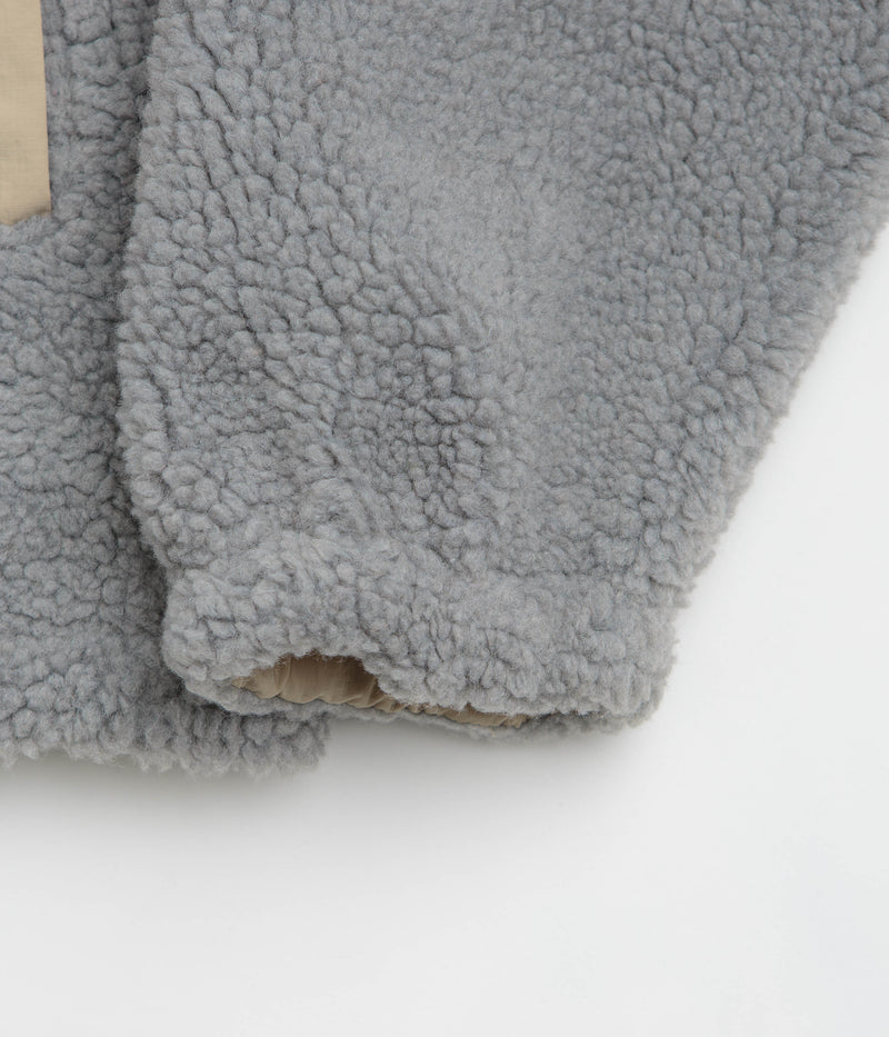 Butter Goods Terrain Highpile Jacket in Grey