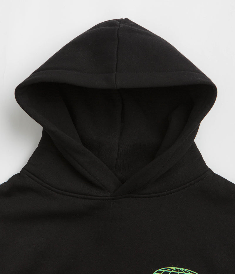 Butter Goods Terrain Hoodie in Black and Green