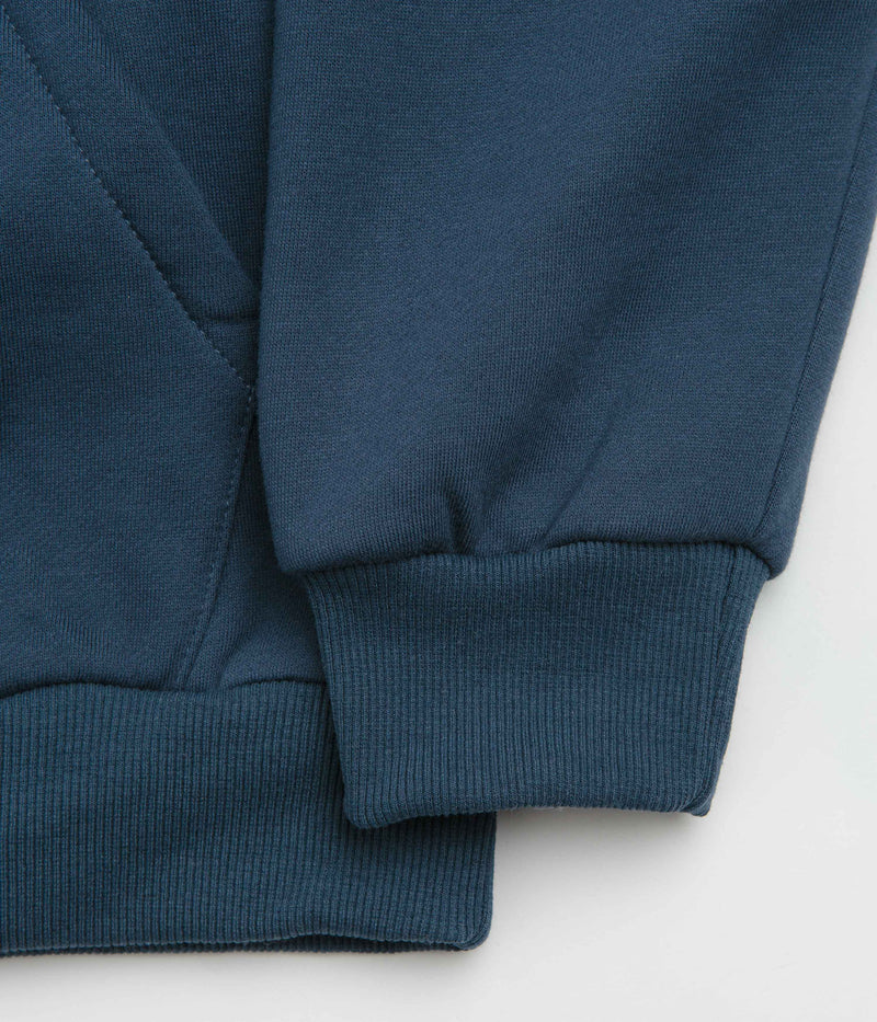 Butter Goods Terrain Hoodie in Navy and White