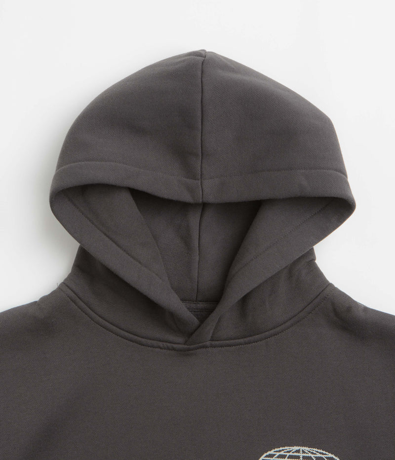 Butter Goods Terrain Hoodie in Washed Black