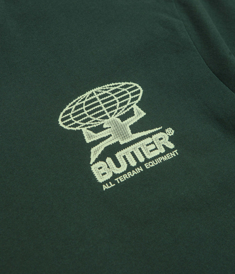 Butter Goods Terrain T-Shirt in Dark Forest