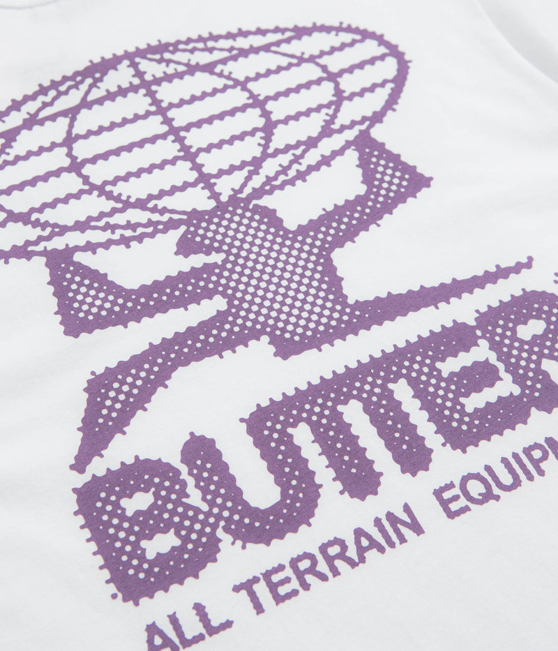 Butter Goods Terrain T-Shirt in White and Purple