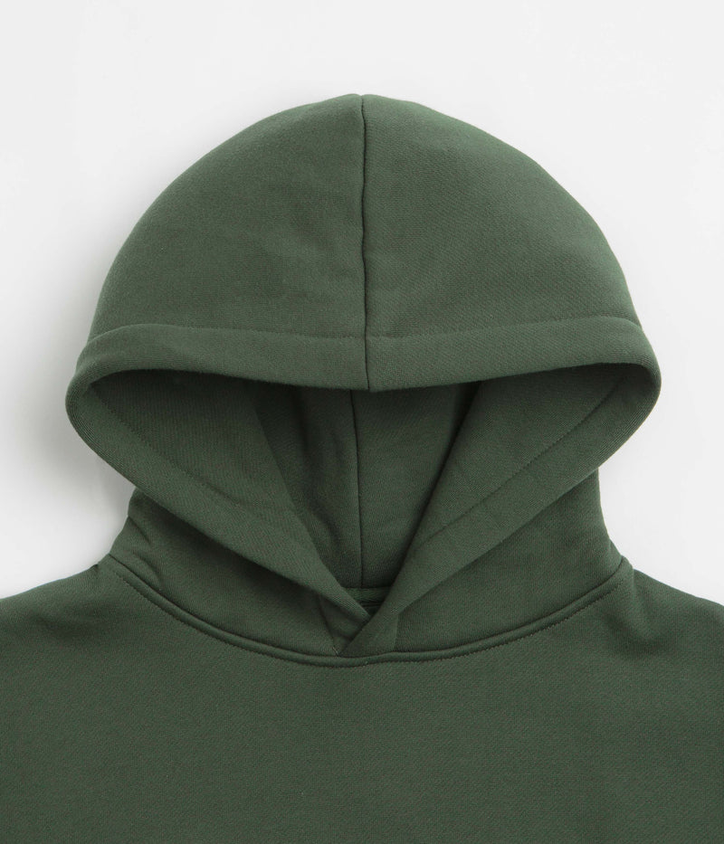 Butter Goods Textured Logo Hoodie in Fatigue