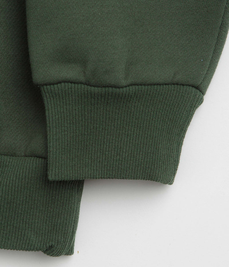 Butter Goods Textured Logo Hoodie in Fatigue