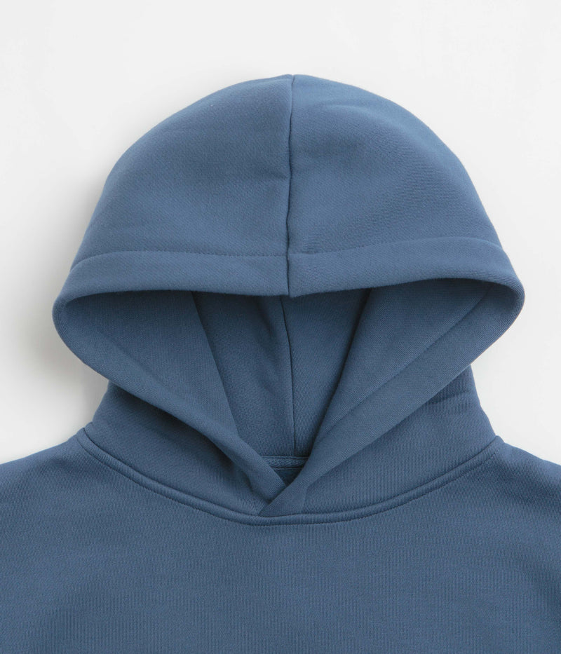 Butter Goods Textured Logo Hoodie in Navy