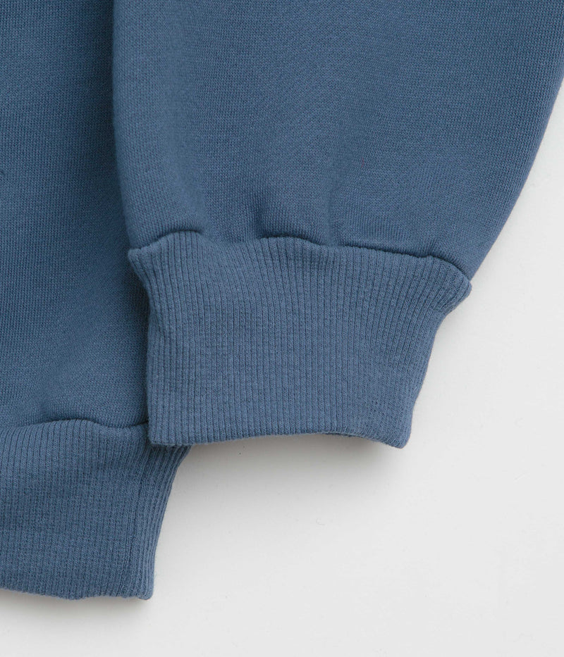 Butter Goods Textured Logo Hoodie in Navy