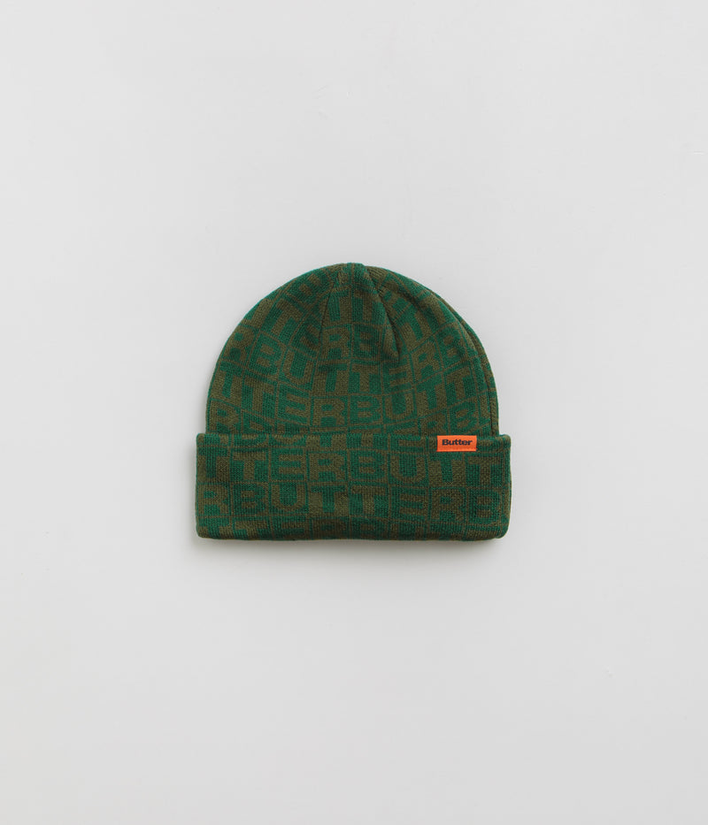 Butter Goods Tiles Beanie in Green