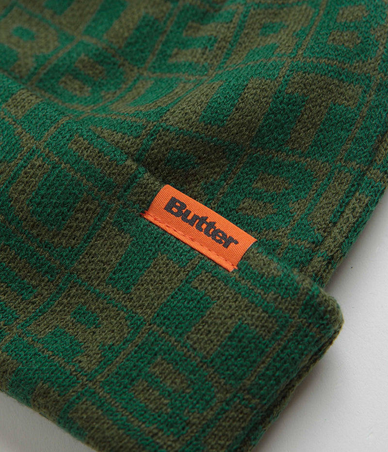 Butter Goods Tiles Beanie in Green