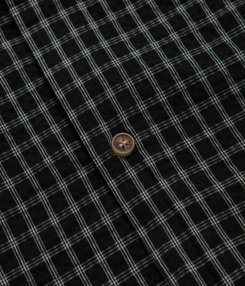 Butter Goods Trail Short Sleeve Shirt in Black