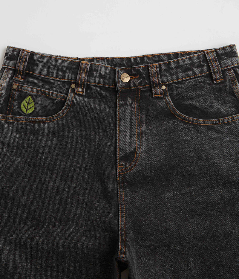 Butter Goods Weathergear Denim Shorts in Gunmetal