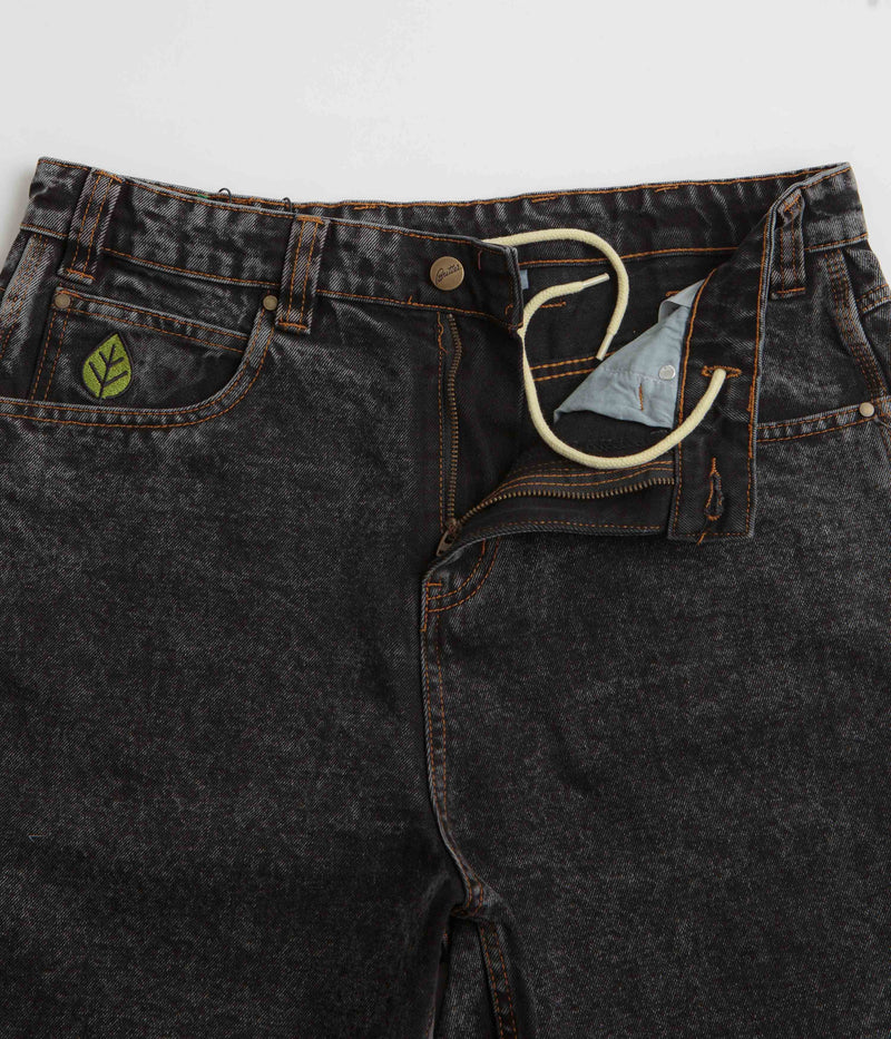 Butter Goods Weathergear Denim Shorts in Gunmetal
