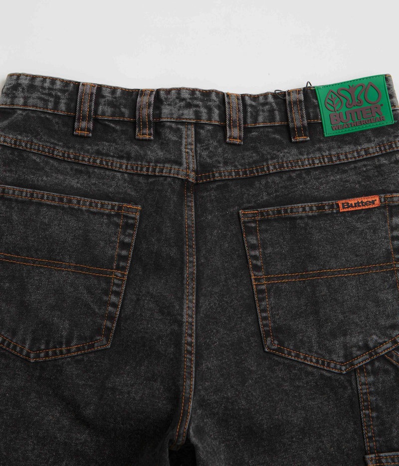 Butter Goods Weathergear Denim Shorts in Gunmetal