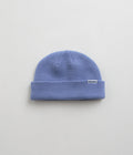 Butter Goods Wharfie Beanie in Pacific Blue and White