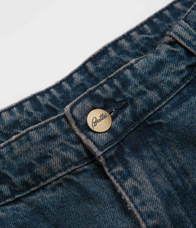 Butter Goods Work Pants in Tinted Indigo