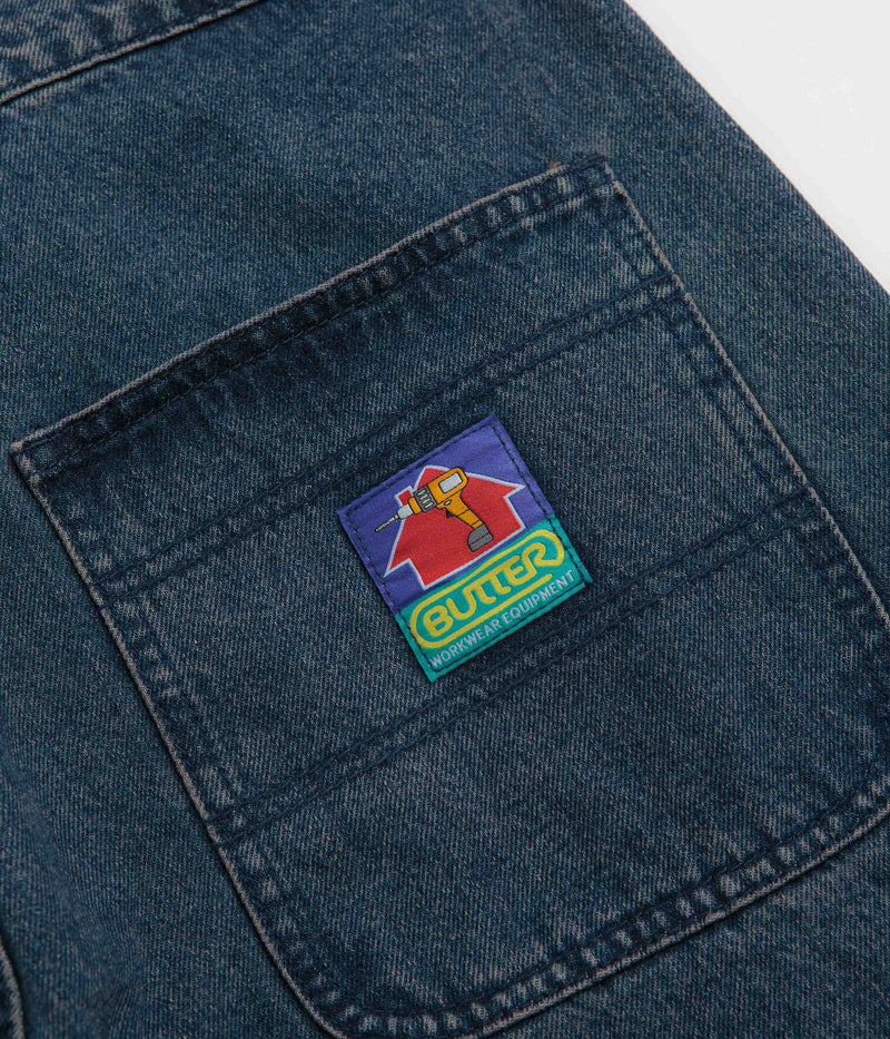 Butter Goods Work Pants in Tinted Indigo