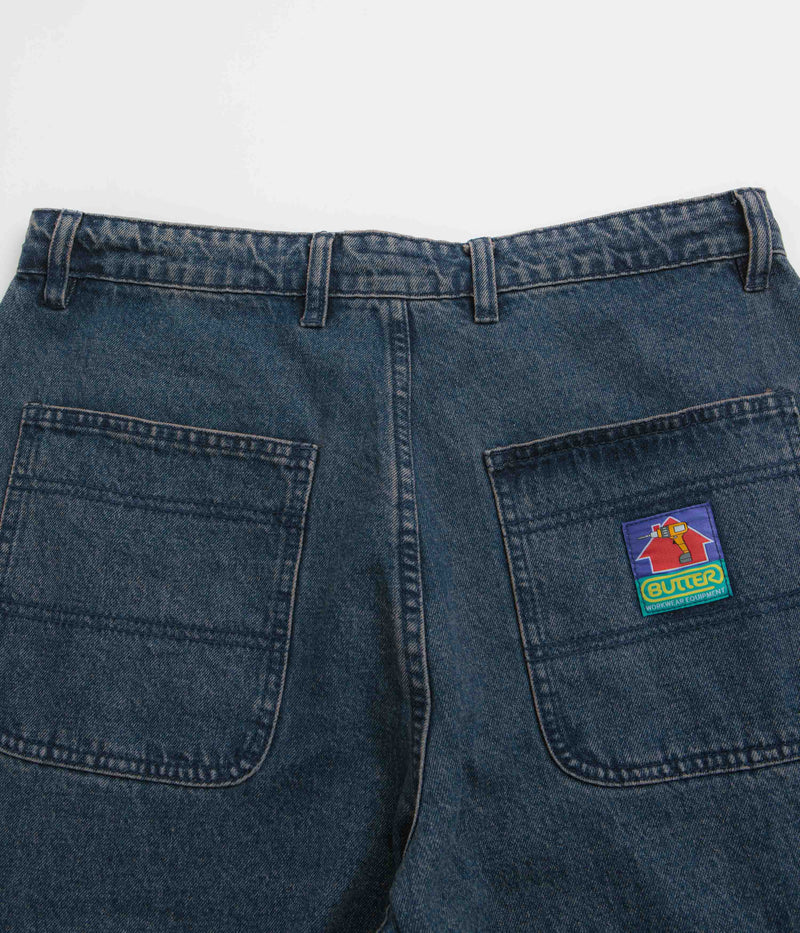 Butter Goods Work Pants in Tinted Indigo