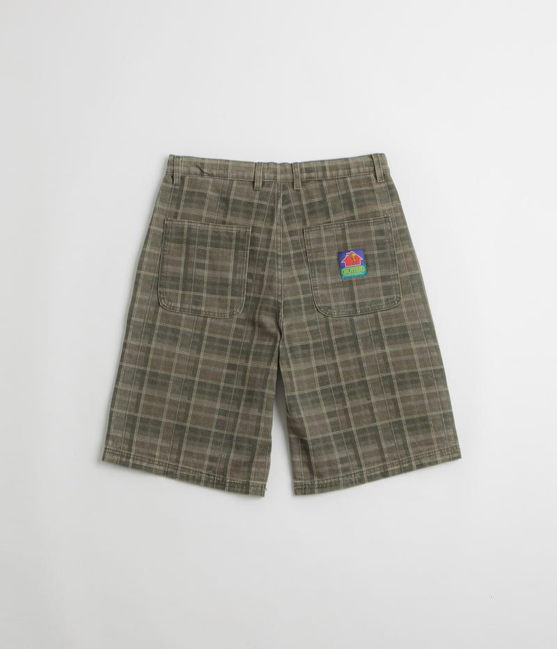 Butter Goods Work Shorts in Washed Plaid