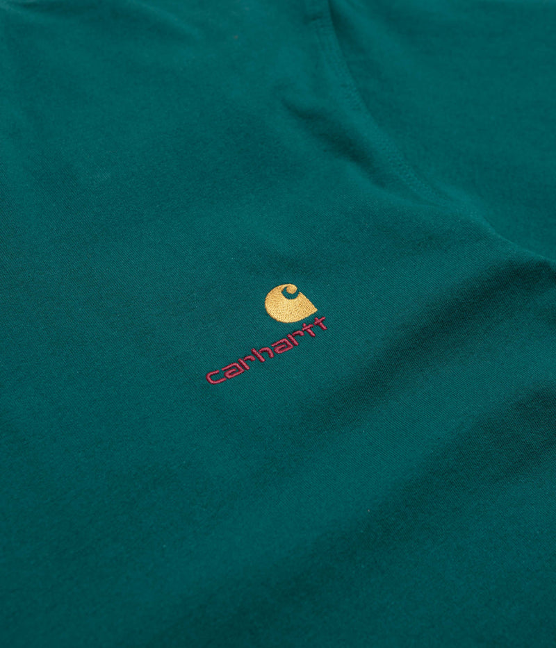 Carhartt American Script T-Shirt in Malachite
