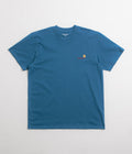 Carhartt American Script T-Shirt in Sodalite