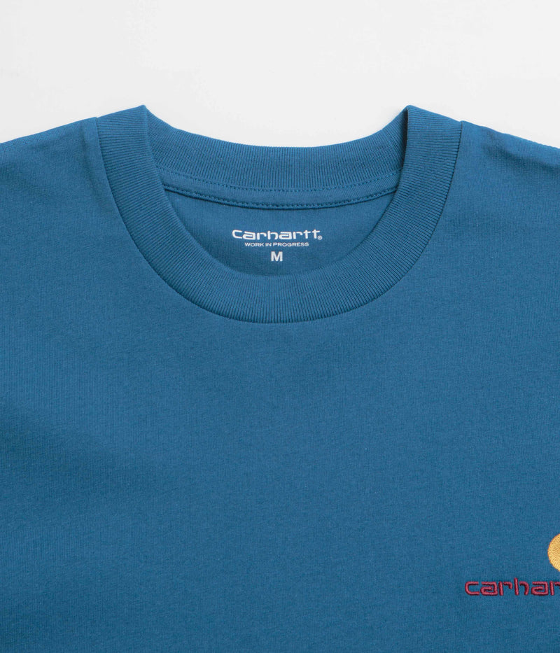 Carhartt American Script T-Shirt in Sodalite