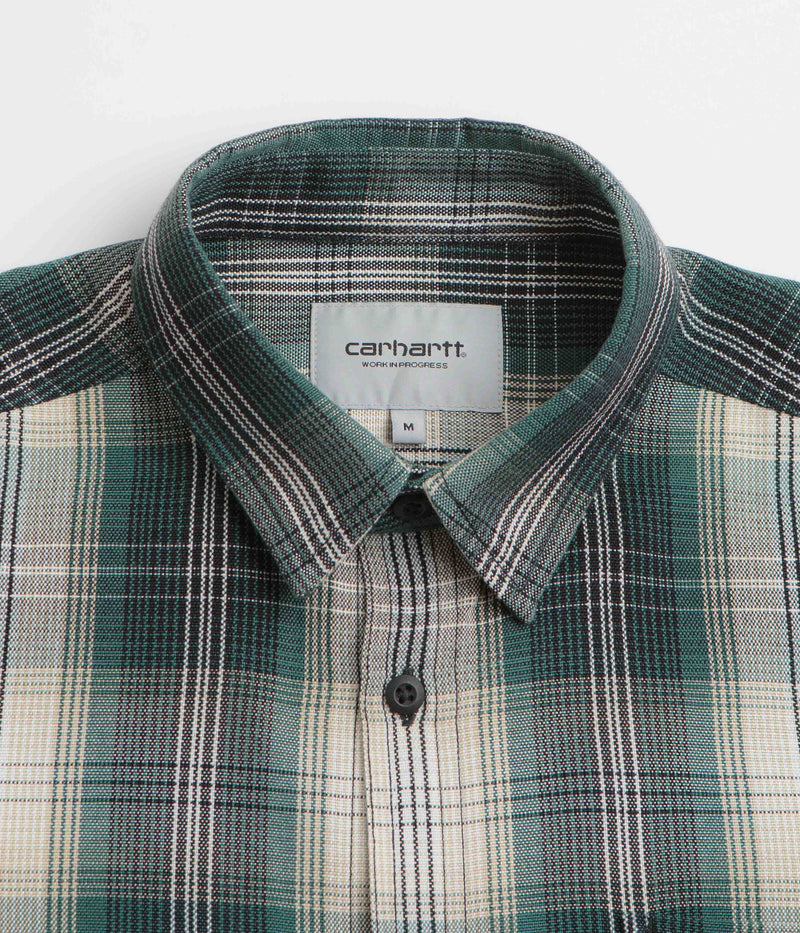 Carhartt Blanton Shirt in Blanton Check and Malachite