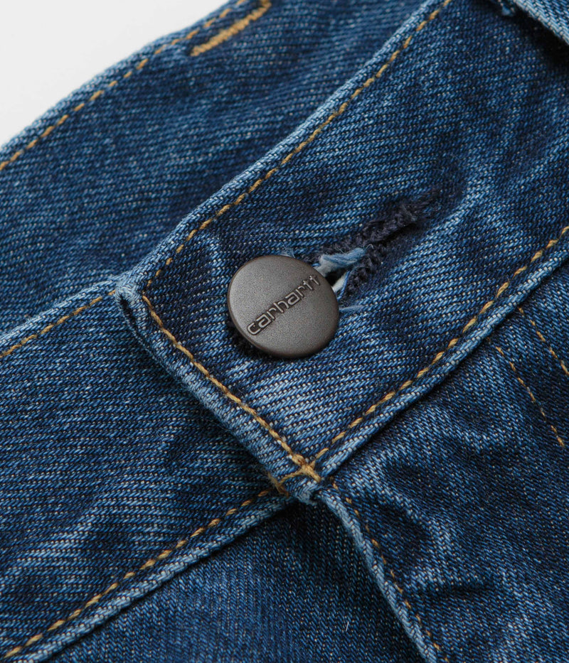Carhartt Brandon Pants in Blue Stonewashed