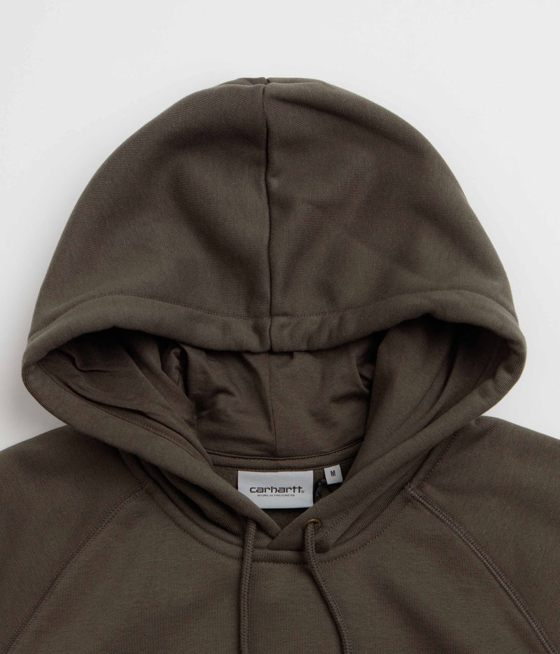 Carhartt Chase Hoodie in Shungite and Gold