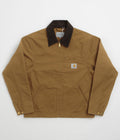 Carhartt Detroit Jacket in Hamilton Brown and Tobacco