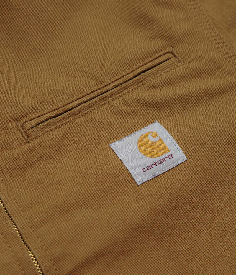 Carhartt Detroit Jacket in Hamilton Brown and Tobacco