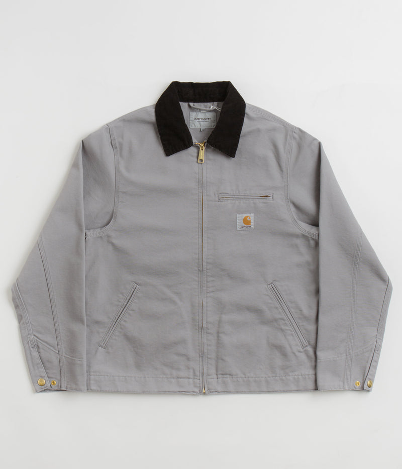 Carhartt Detroit Jacket in Yosemite and Black Rinsed