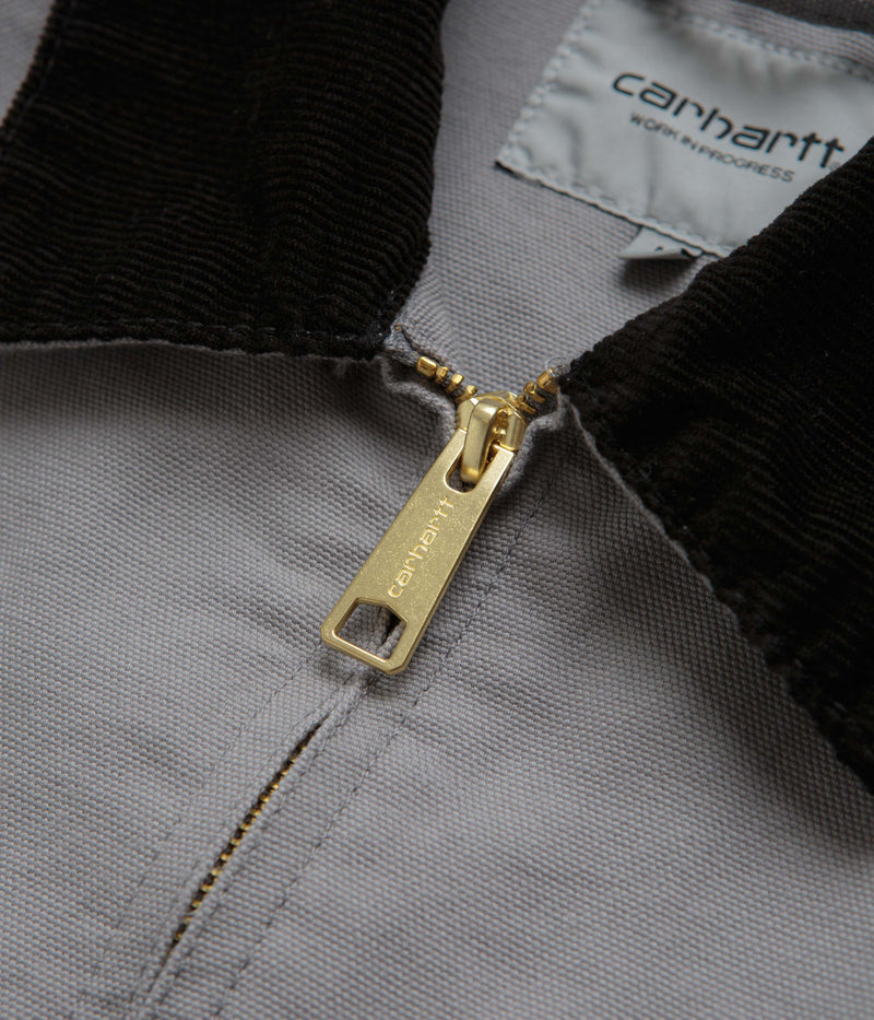 Carhartt Detroit Jacket in Yosemite and Black Rinsed