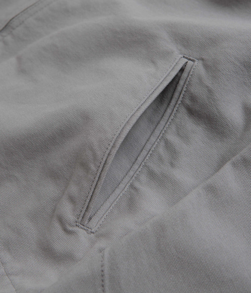 Carhartt Detroit Jacket in Yosemite and Black Rinsed