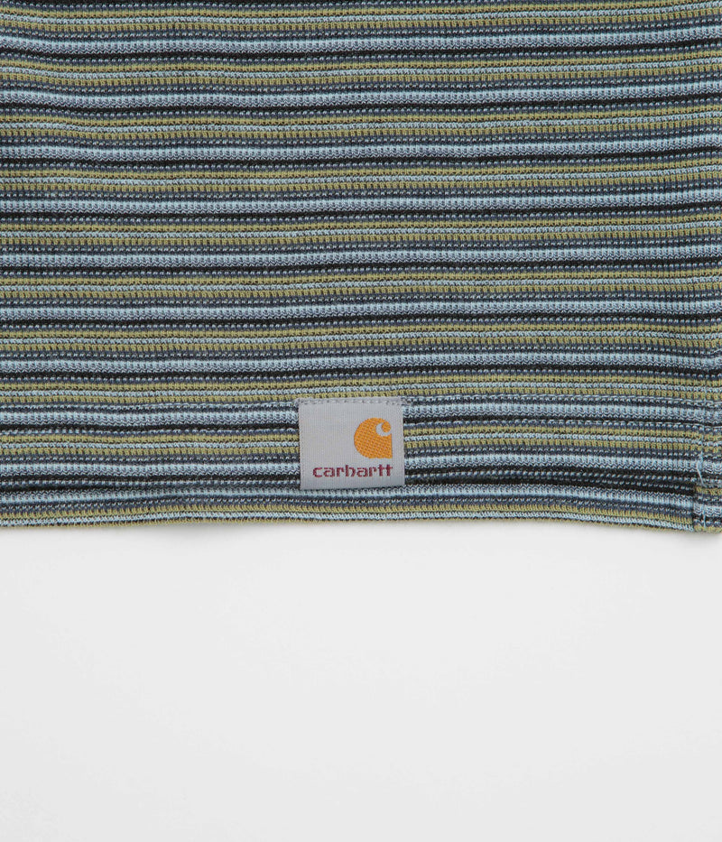 Carhartt Dion Polo Shirt in Dion Stripe and Icaria