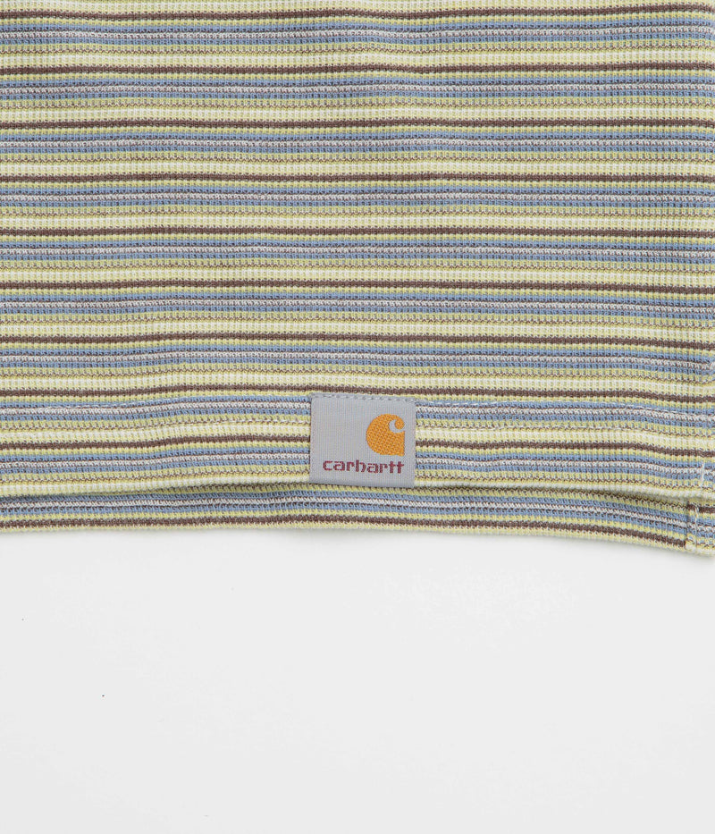 Carhartt Dion Polo Shirt in Dion Stripe and Wax