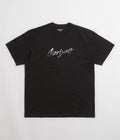 Carhartt Drip Script T-Shirt in Black