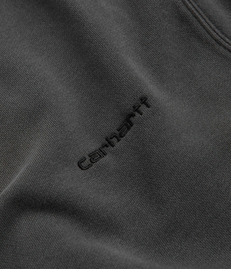 Carhartt Duster Script Crewneck Sweatshirt in Black