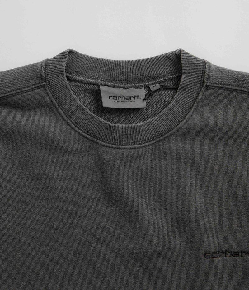 Carhartt Duster Script Crewneck Sweatshirt in Black