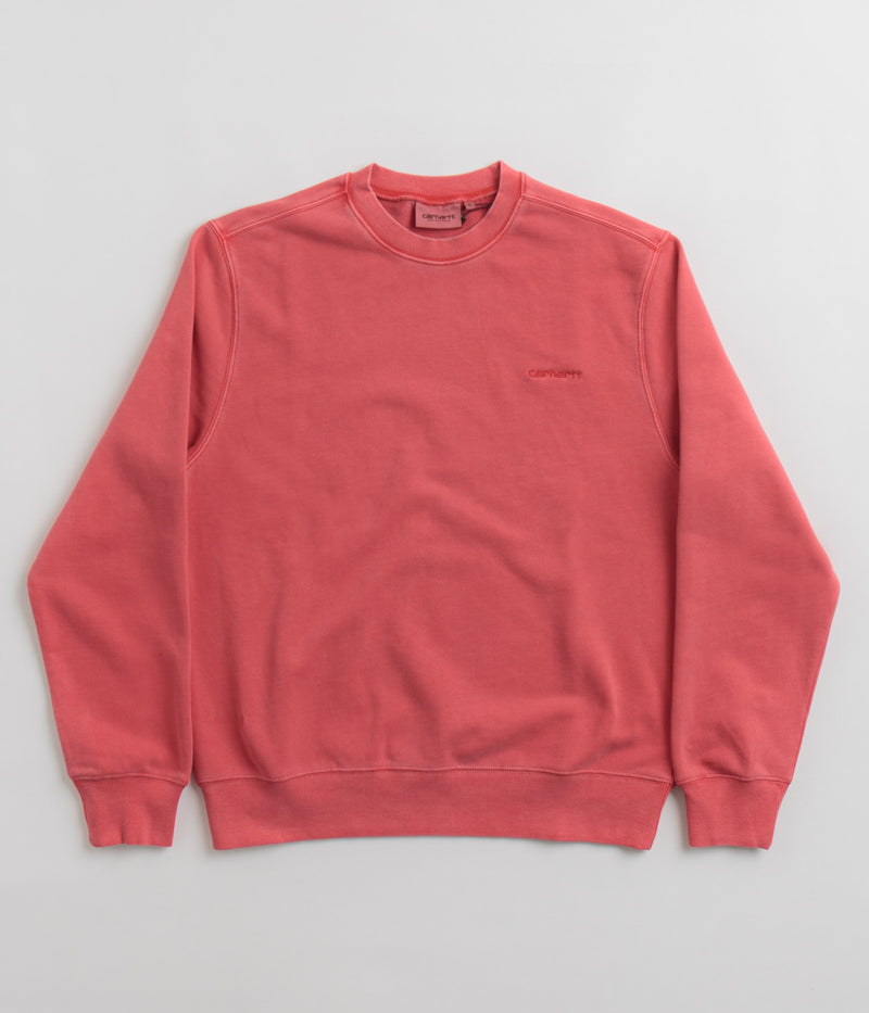 Carhartt Duster Script Crewneck Sweatshirt in Samba