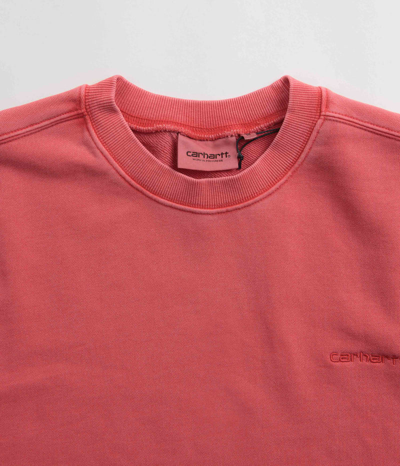 Carhartt Duster Script Crewneck Sweatshirt in Samba